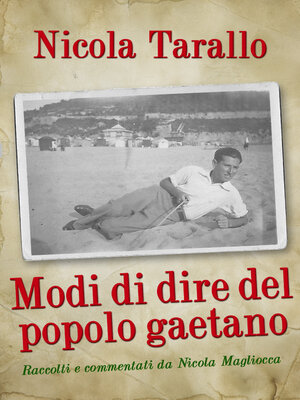 cover image of Modi Di Dire Del Popolo Gaetano